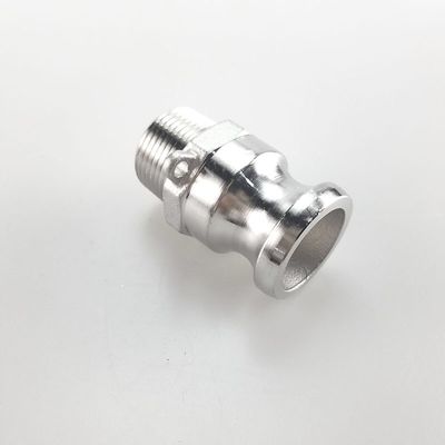 Acier inoxydable 304 316 couplage rapide à camouflage de type F BSPT NPT fileté pour la même taille
