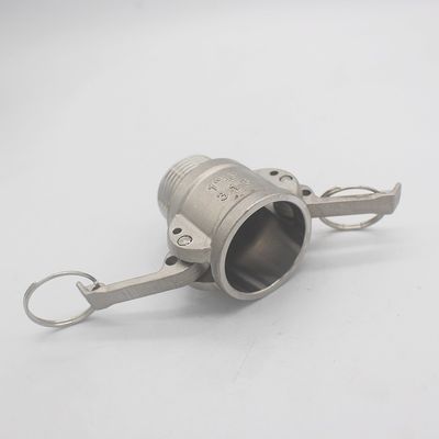 Acier inoxydable supporté par ODM 304 316 Camlock couplage rapide de type B BSPT NPT fileté