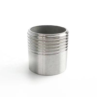 Pièces de raccordement en acier inoxydable à connexion féminine 1/2 "-6" avec code hexagonal/tête ronde