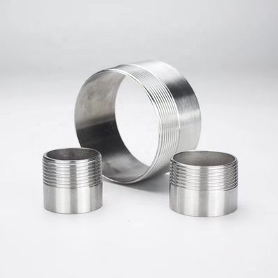 Pièces de raccordement en acier inoxydable à connexion féminine 1/2 "-6" avec code hexagonal/tête ronde