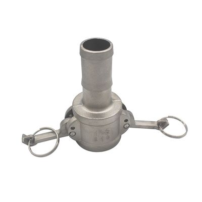 Acier inoxydable durable 304 316 raccords rapides camlock de type C pour raccordement de conduites