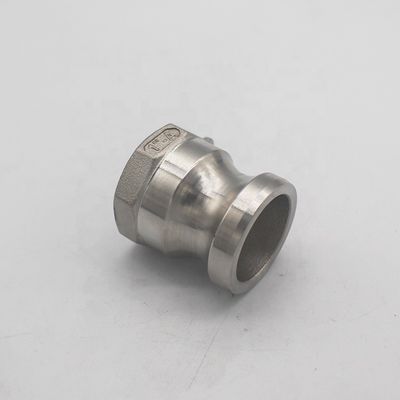 SS 304 316 Connecteurs rapides Camlock pour l'huile gazeuse à eau NPT BSP 1/4"-4" Code tête ronde