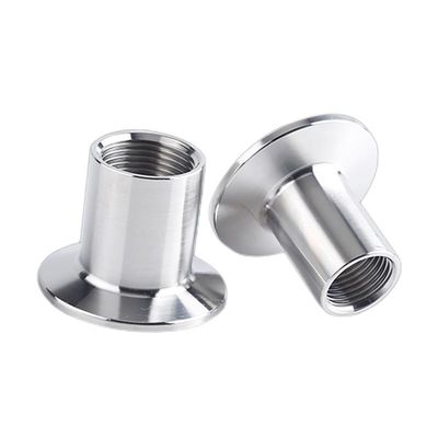 Tri Clamp Npt Bsp Pipe Fittings Adaptateur/accouplement de fil mâle avec code tête ronde SS304