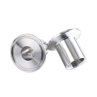Tri Clamp Npt Bsp Pipe Fittings Adaptateur/accouplement de fil mâle avec code tête ronde SS304