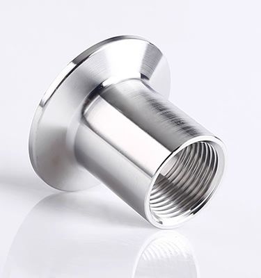 Tri Clamp Npt Bsp Pipe Fittings Adaptateur/accouplement de fil mâle avec code tête ronde SS304