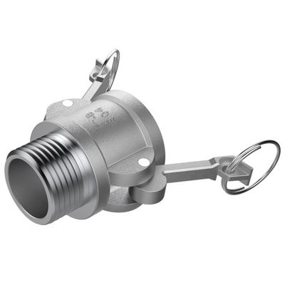 Connecteurs rapides à camelote de type B pour l'huile de gaz d'eau NPT BSP 1/4 "-4
