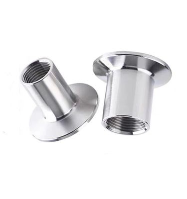 Tri Clamp Npt Bsp Pipe Fittings Adaptateur/accouplement de fil mâle avec code tête ronde SS304
