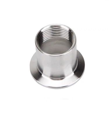Tri Clamp Npt Bsp Pipe Fittings Adaptateur/accouplement de fil mâle avec code tête ronde SS304