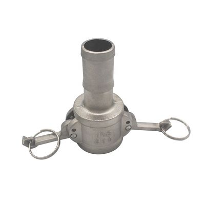 Connecteurs rapides à camelote de type SS304 316L personnalisés pour l'huile de gaz d'eau NPT BSP 1/4 "-4