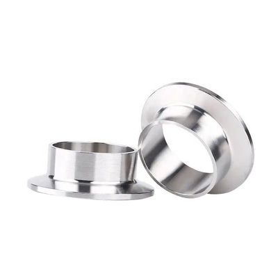 L'acier inoxydable 304 316 SMS Tri Clover Ferrule/Nipple Silver Clamp Connection Design