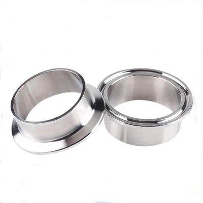 L'acier inoxydable 304 316 SMS Tri Clover Ferrule/Nipple Silver Clamp Connection Design