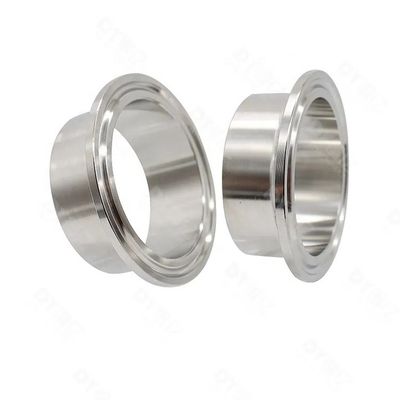 L'acier inoxydable 304 316 SMS Tri Clover Ferrule/Nipple Silver Clamp Connection Design