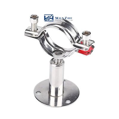 Pipe réglable OEM personnalisée, pince à tuyaux en acier inoxydable pour la connexion de soudage