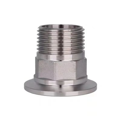 Ferrule en acier inoxydable hygiénique SS304/SS316L à triclampe hexagonale à fil de tétons