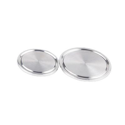 3/4''--12.0'' Taille égale tuyau sanitaire en acier inoxydable plaque aveugle rapide pour 304 316L