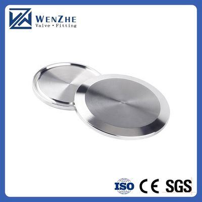 3/4''--12.0'' Taille égale tuyau sanitaire en acier inoxydable plaque aveugle rapide pour 304 316L