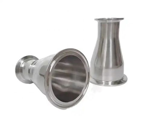 Réducteur de type de pinceau à rouleaux SS304/316 Transition de matériau 3A DIN Taille 1/4''-6