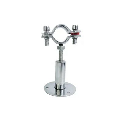 Clampe de suspension pour porte-pipe en acier inoxydable complète 304 ronde 201 304 316