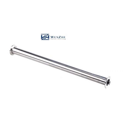 304 316 316L Sanitaire en acier inoxydable Tri-clampe tuyau/pilote 3A Code tête ronde DIN