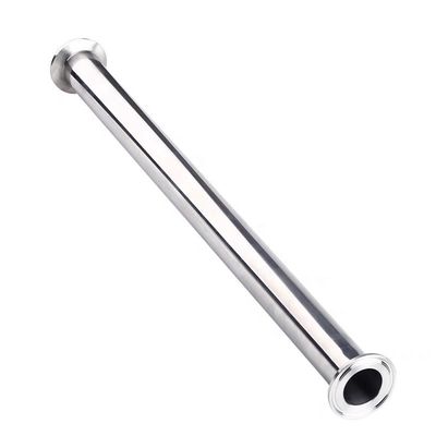 304 316 316L Sanitaire en acier inoxydable Tri-clampe tuyau/pilote 3A Code tête ronde DIN