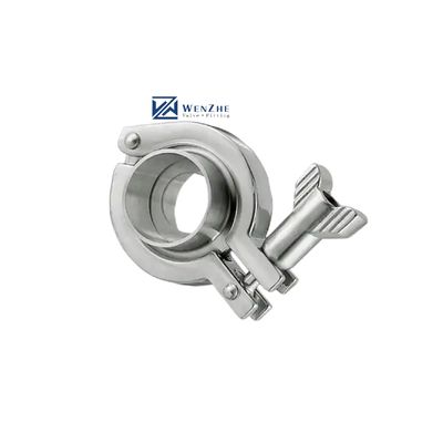 Acier inoxydable 304 316 Serrage à broche unique Sanitaire Tri Serrage Forgé Connexion