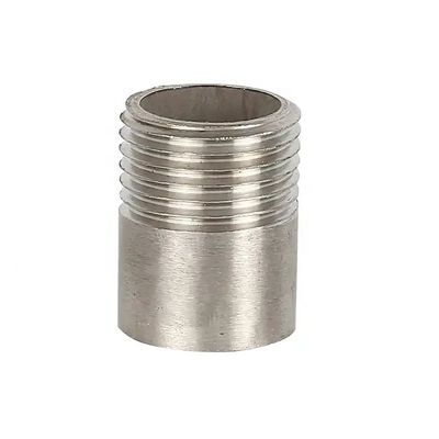 SS316 Baril mâle Nipple NPT BSPP BSPT G fileté 1/4" Support personnalisé OEM