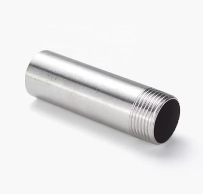 1 pouce BSP fils mâles soudés connecteur d'accouplement de mamelon 304 acier inoxydable