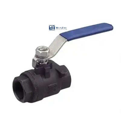 SS304 316 316L 1000WOG WCB Valve à bille haute pression à tête cylindrique Q11F-16