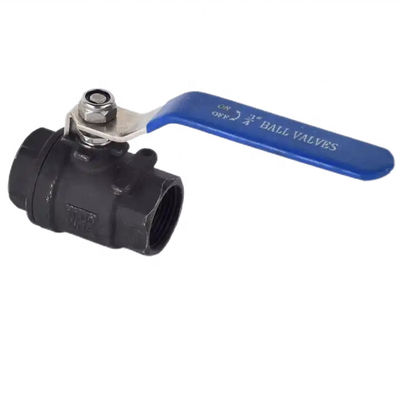 SS304 316 316L 1000WOG WCB Valve à bille haute pression à tête cylindrique Q11F-16