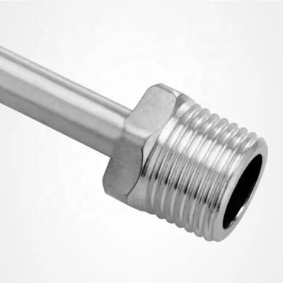 SS304 316 316L anneau rond 6000 PSI 1/2 NPT BSPT jaugeur de pression pivotant