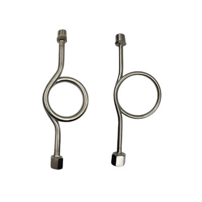 SS304 316 316L anneau rond 6000 PSI 1/2 NPT BSPT jaugeur de pression pivotant